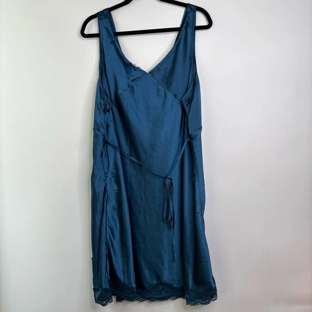 Princess Polly ATHENIA MINI DRESS NAVY Plus Size 20 - Picture 11 of 15